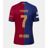 Dres Barcelona Ferran Torres #7 Domaci 2024-25 Kratak Rukav